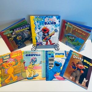Sesame Street Me Reader Story Books Hardcover Bundle 7